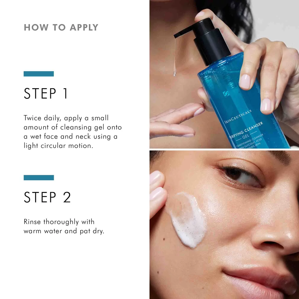 Purifying Cleanser Gel with Glycolic Acid - View 4